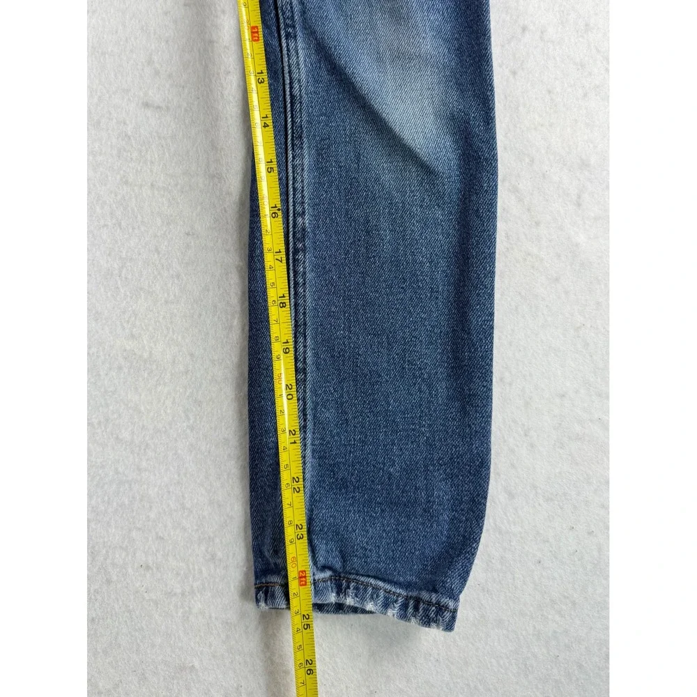 Abercrombie Kids Boys Slim Long Jeans Medium Wash Denim Size 7/8 Long